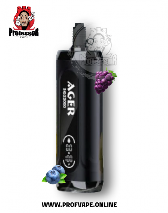ager Disposable (22000 puffs) grape blueberry