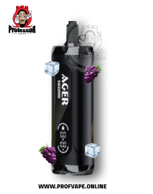 Ager Disposable (22000 puffs) grape ice