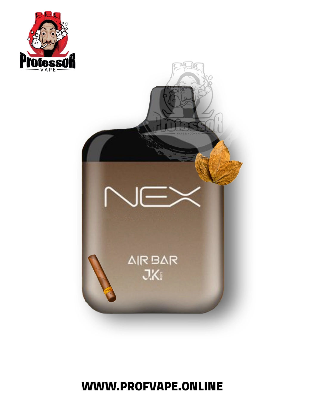 Air bar nex Disposable cubano tobacco (6500 puffs