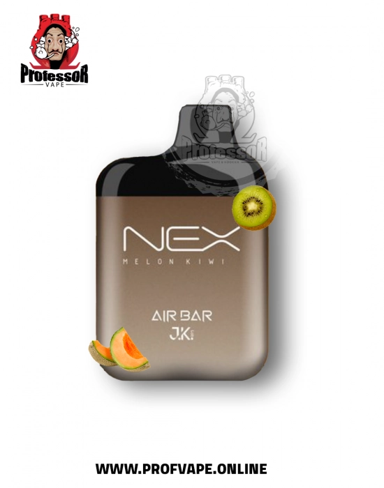 Air bar nex Disposable kiwi melon (6500 puffs - in saudi arabia