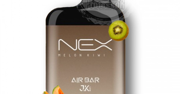 Air bar nex Disposable kiwi melon (6500 puffs - in saudi arabia