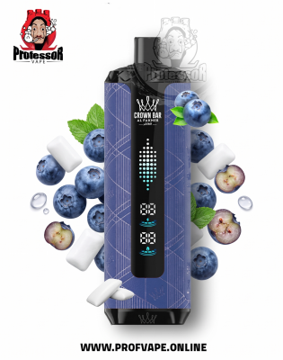 Al Fakher Crown Bar Megamax Disposable (40000 puffs) Blueberry Gum Al Fakher Crown Bar Megamax Disposable (40000 puffs) Blueberry Gum