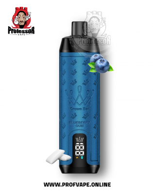 سحبة الفاخر كراون بار الجاهزة (12000 سحبة) توت ازرق علكة