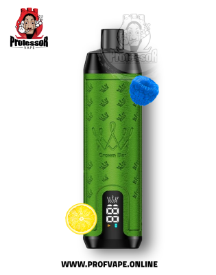 Al Fakher crown bar sound Disposable (12000 puffs) blue razz lemonade Al Fakher crown bar sound Disposable (12000 puffs) blue razz lemonade