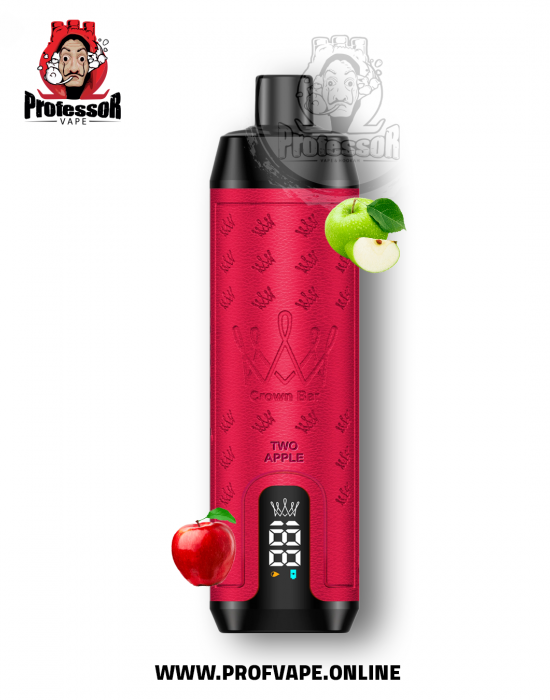 Al Fakher crown bar sound Disposable (12000 puffs) double apple