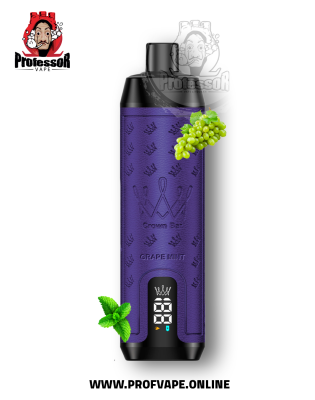 Al Fakher crown bar pro max Disposable (15000 puffs) grape mint Al Fakher crown bar pro max Disposable (15000 puffs) grape mint