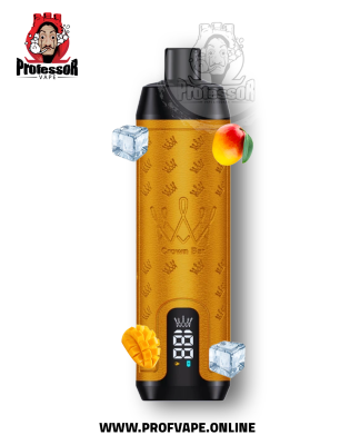 Al Fakher crown bar sound Disposable (12000 puffs) cool mango Al Fakher crown bar sound Disposable (12000 puffs) cool mango