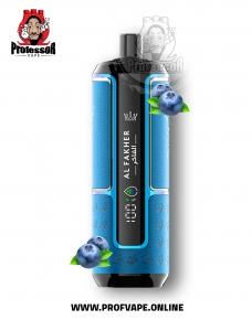 Al Fakher crown bar Disposable (15000 puffs) blueberry Al Fakher crown bar Disposable (15000 puffs) blueberry