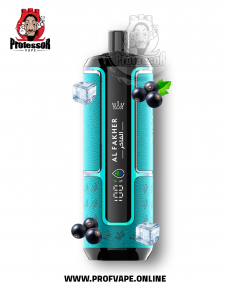 Al Fakher crown bar Disposable (15000 puffs) blackcurrant ice Al Fakher crown bar Disposable (15000 puffs) blackcurrant ice