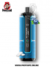 Al Fakher crown bar Disposable (15000 puffs) blueberry gum Al Fakher crown bar Disposable (15000 puffs) blueberry gum