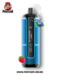 Al Fakher crown bar Disposable (15000 puffs) blueberry raspberry Al Fakher crown bar Disposable (15000 puffs) blueberry raspberry
