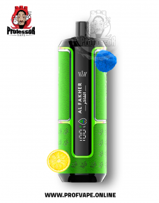 Al Fakher crown bar Disposable (15000 puffs) blue razz lemon Al Fakher crown bar Disposable (15000 puffs) blue razz lemon