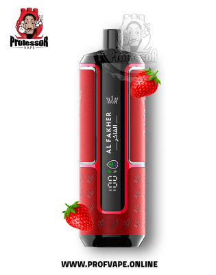 Al Fakher crown bar Disposable (15000 puffs) strawberry Al Fakher crown bar Disposable (15000 puffs) strawberry