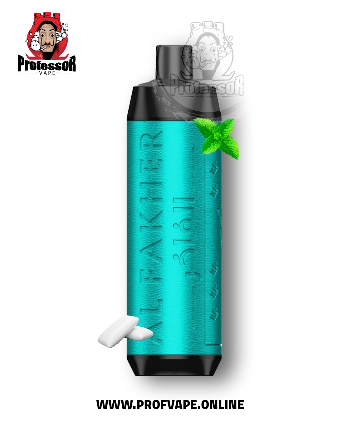 al fakher crown bar gum mint AL Fakher Crown Bar 8000 8k Puffs Crystal Einweg Vape main image 1