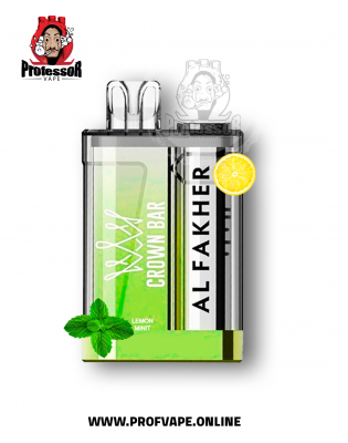 سحبة الفاخر كراون بار الجاهزة (9000 سحبة) ليمون نعناع