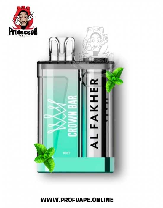 Al Fakher crown bar Disposable (9000 puffs) mint - in saudi arabia