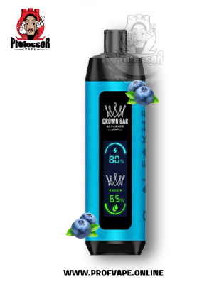 Al Fakher crown bar dual mode Disposable (8000 puffs) berry blue Al Fakher crown bar dual mode Disposable (8000 puffs) berry blue