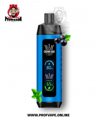 سحبة الفاخر كراون بار دول مود الجاهزة (8000 سحبة) كشمش اسود نعناع