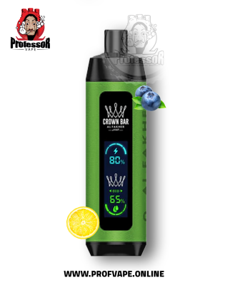 Al Fakher crown bar dual mode Disposable (8000 puffs) Blueberry lemonade Al Fakher crown bar dual mode Disposable (8000 puffs) Blueberry lemonade