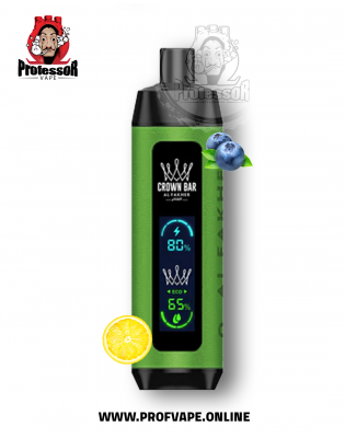 سحبة الفاخر كراون بار دول مود الجاهزة (8000 سحبة) بلو بيري ليموندا