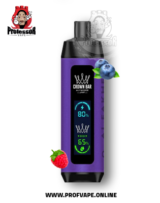 Al Fakher crown bar dual mode Disposable (8000 puffs) blueberry sour raspberry Al Fakher crown bar dual mode Disposable (8000 puffs) blueberry sour raspberry