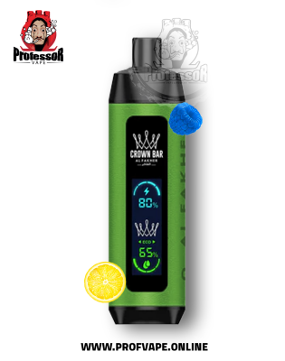 Al Fakher crown bar dual mode Disposable (8000 puffs) blue razz lemonade Al Fakher crown bar dual mode Disposable (8000 puffs) blue razz lemonade