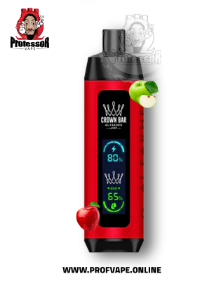 Al Fakher crown bar dual mode Disposable (8000 puffs) double apple Al Fakher crown bar dual mode Disposable (8000 puffs) double apple