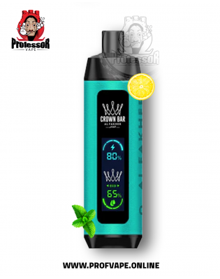 سحبة الفاخر كراون بار دول مود الجاهزة (8000 سحبة) ليمون نعناع