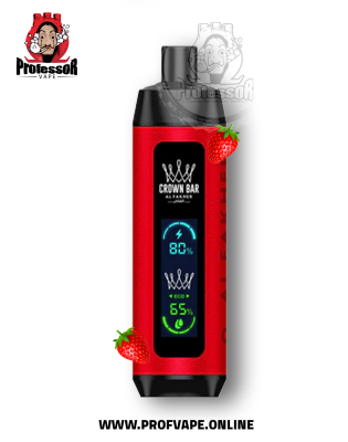 Al Fakher crown bar dual mode Disposable (8000 puffs) strawberry punch Al Fakher crown bar dual mode Disposable (8000 puffs) strawberry punch