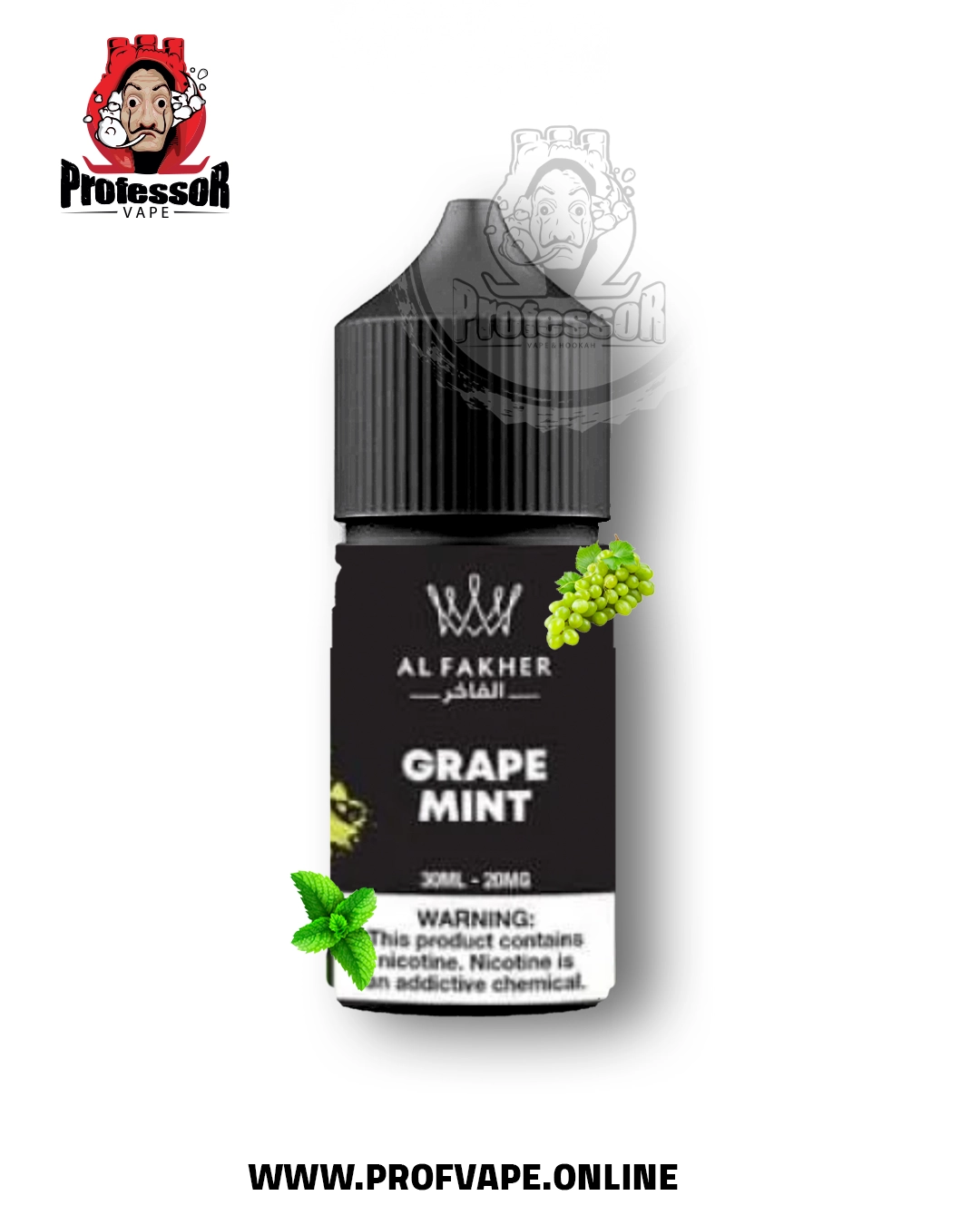 Al Fakher Grape Mint 30ml  Salt Nicotine
