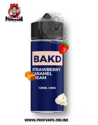 Bakd Strawberry Caramel Cream 120ml