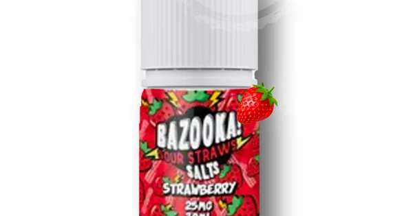 Bazooka Strawberry 30ml – Salt Nicotine