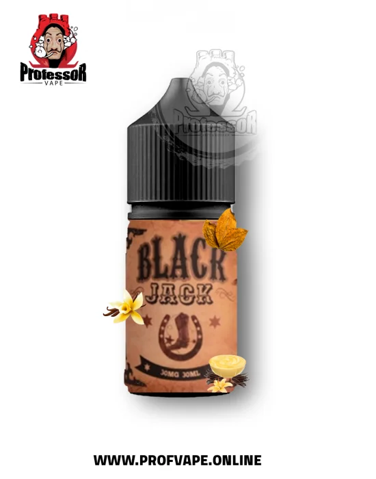 Black Jack Tobacco Vanilla Custard 30ml  Salt Nicotine
