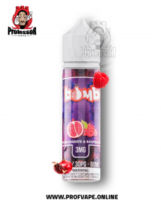 bomb pomegranate raspberry 60ml 3mg  bomb pomegranate raspberry 60ml 3mg
