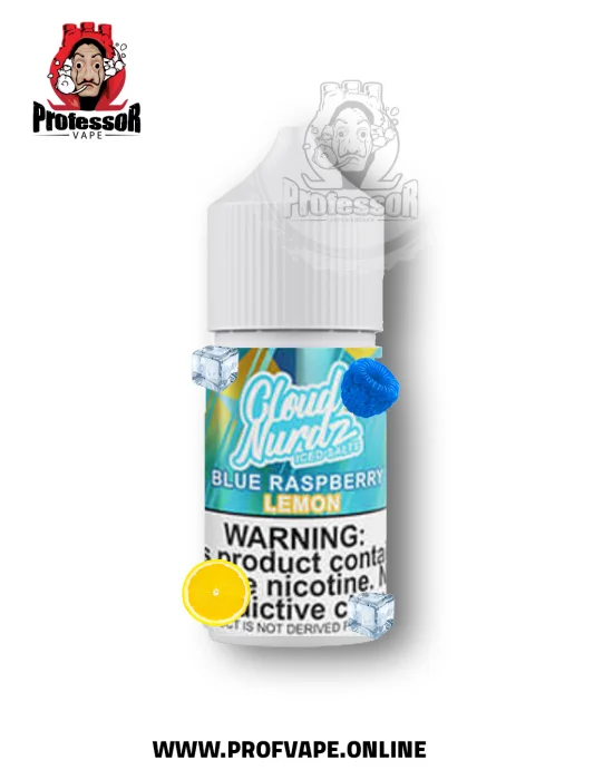 Cloud Nurdz Iced Blue Raspberry Lemon 30ml-in saudia arabia