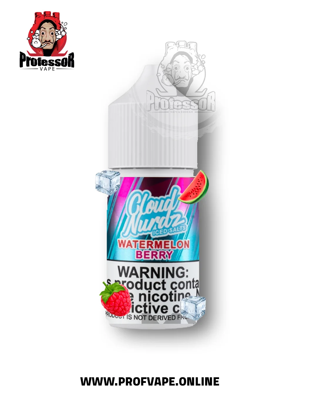 Cloud Nurds Watermelon Berry Ice 30 ml-IN SAUDIA ARABIA Cloud Nurds Watermelon Berry Ice 30 ml-IN SAUDIA ARABIA