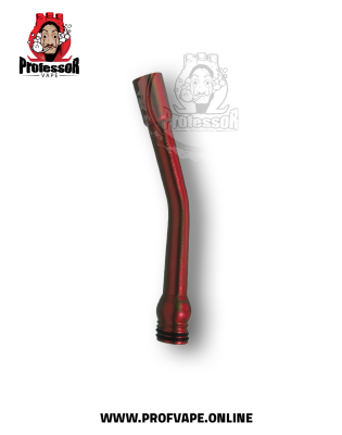 Red-Painted Aluminium Tall 510 Driptip