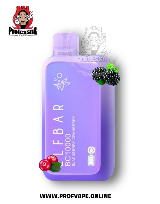 Elf bar Disposable (10000 puffs) blackberry cranberry - in saudi arabia