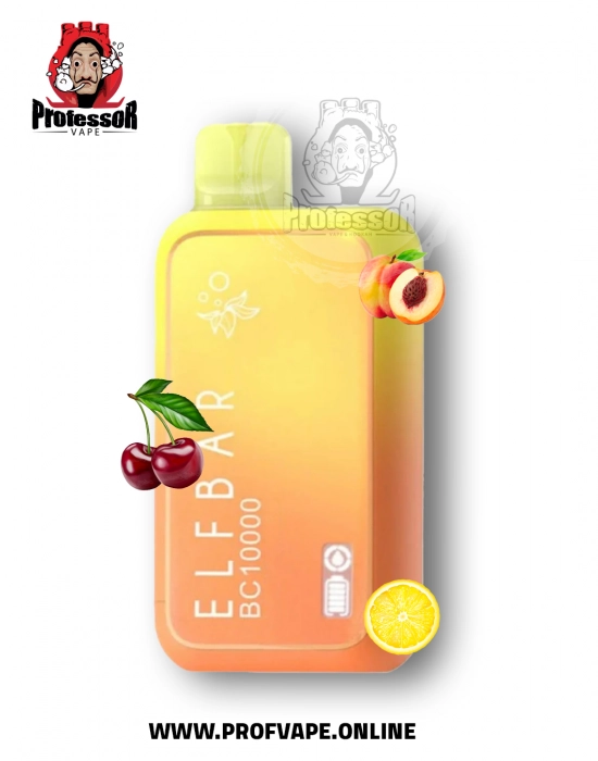 Elf bar Disposable (10000 puffs) cherry peach lemonade - in saudi arabia