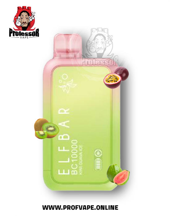 Elf bar Disposable (10000 puffs) kiwi passion fruit guava