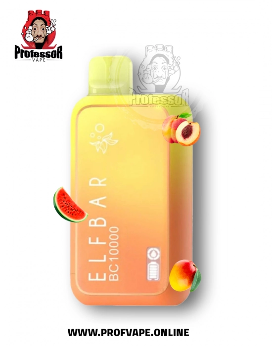 Elf bar Disposable (10000 puffs) mango peach watermelon - in saudi arabia
