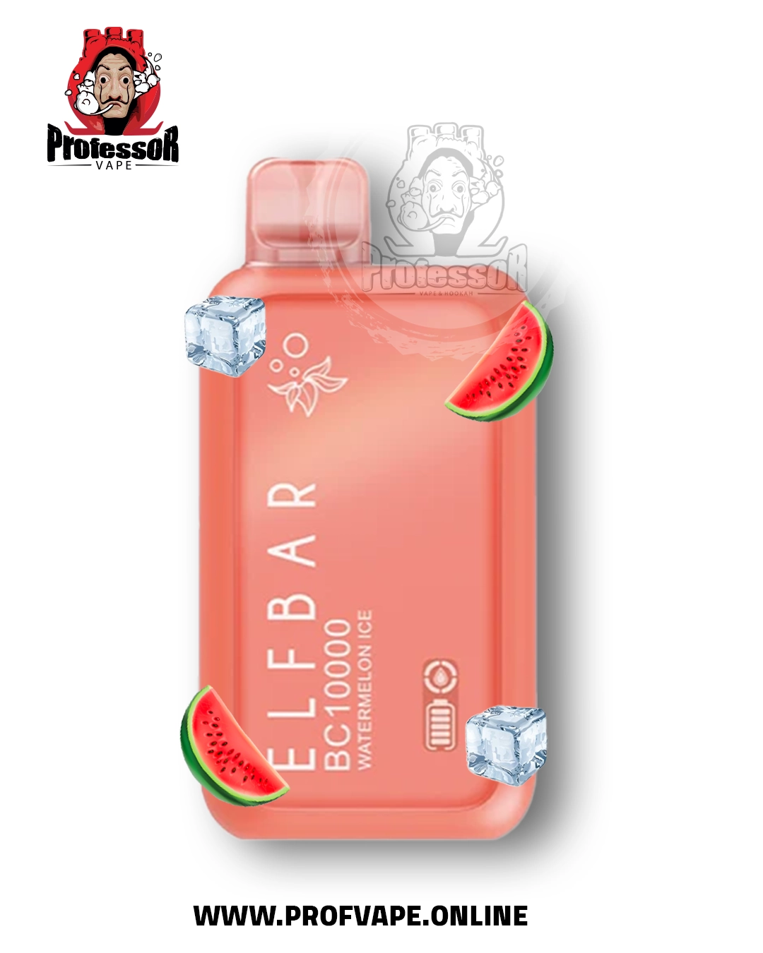 海外限定！Elfbar WaterMelon Ice Elf Bar BC5000 Ultra Watermelon Ice Disposable Vape | EZ Puff