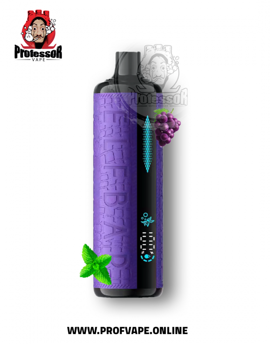Elf bar X Dr vape Disposable (16000 puffs) grape mint Elf bar X Dr vape Disposable (16000 puffs) grape mint