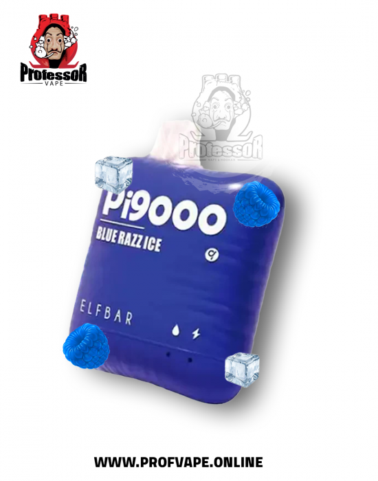 Elf bar Disposable (9000 puffs) blue razz ice