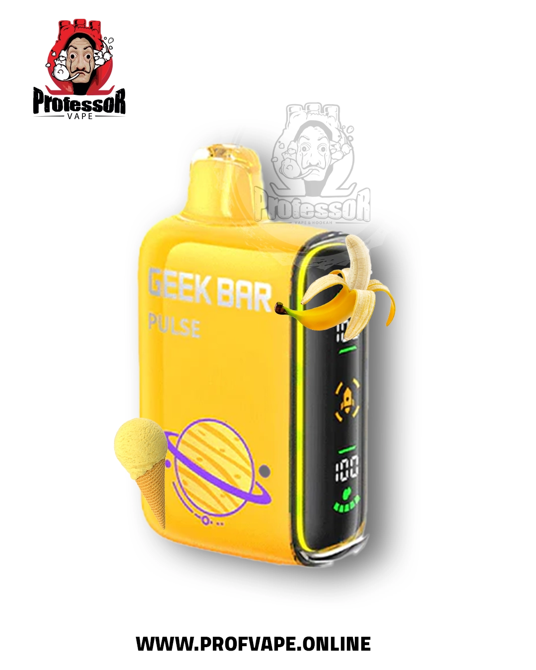 Geek bar Disposable (15000 puffs) banana ice cream