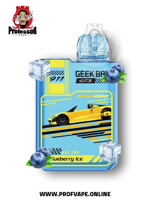 Geek bar 911 Disposable (18000 puffs) blueberry ice