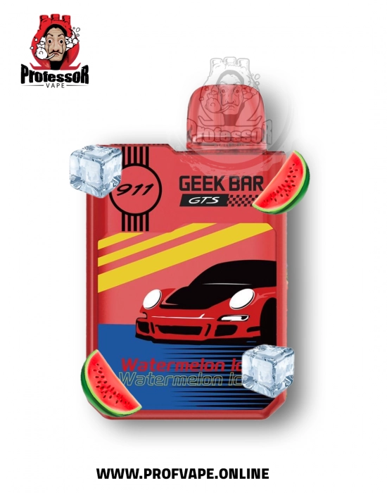 Geek bar 911 Disposable (18000 puffs) watermelon ice - in saudi arabia