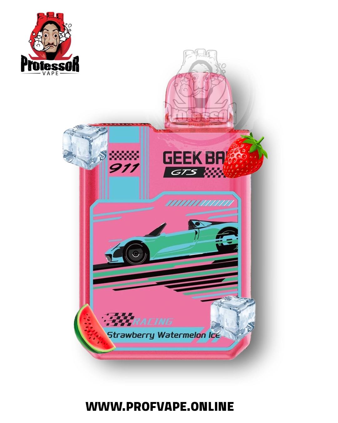 Digiflavor Geek Bar Strawberry Watermelon Coconut Strawberry Watermelon  Geek Bar (DTL Pulse X