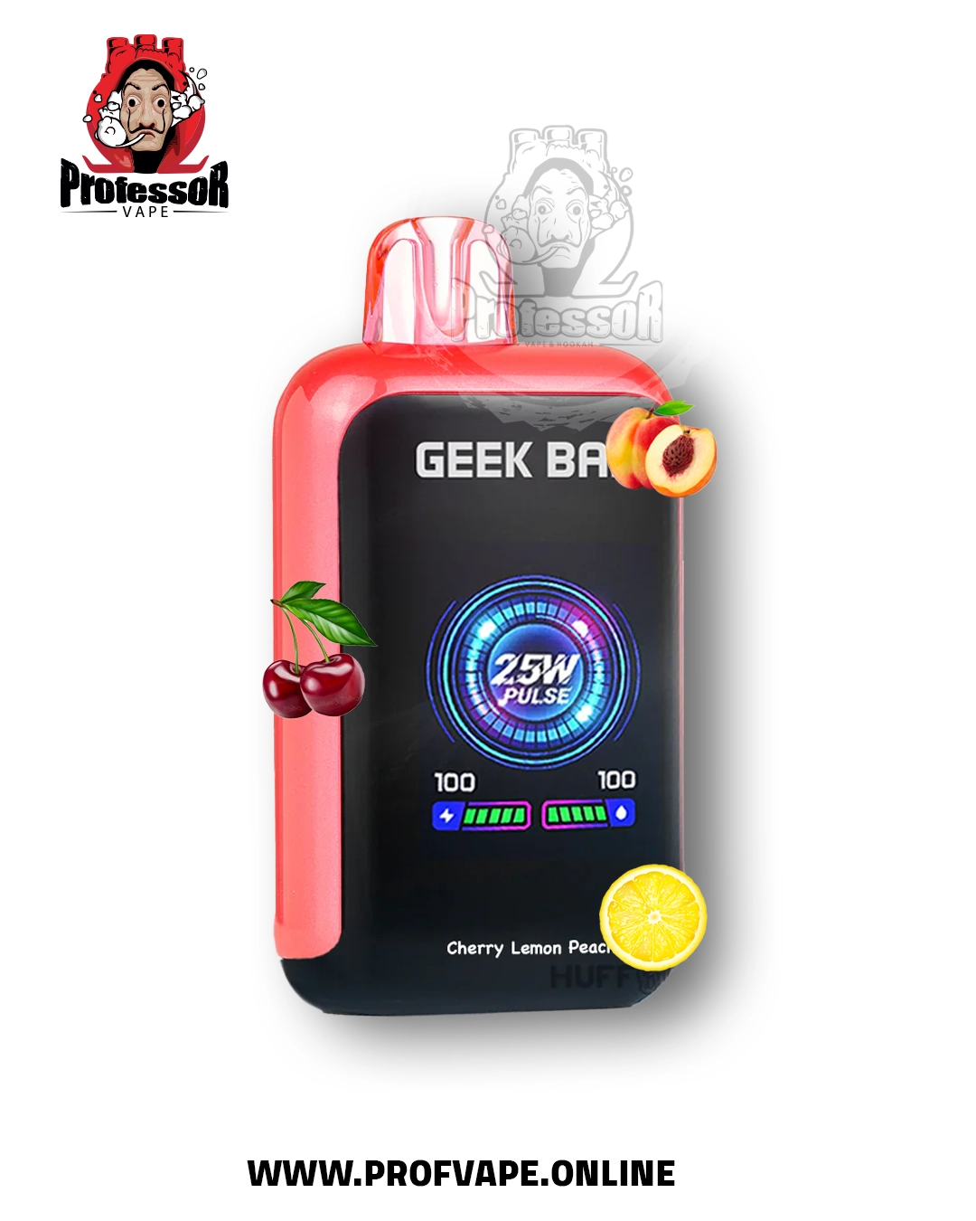 peach geek bar flavors Geek Bar Pulse Juicy Peach Ice main image 1