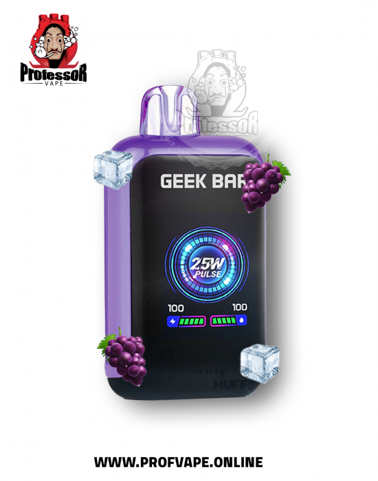 Geek bar Disposable (23000 puffs) grape ice